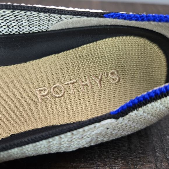 NEW Rothys The Ballet Flat Bow Womens 6.5 Flats Slip On Ballet Shoes Brown - Picture 11 of 11